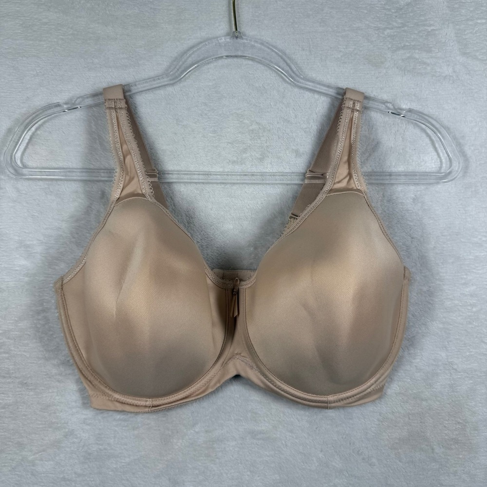 Wacoal 853192 Womens Nude Full Figure Underwire Bra Size US 34G Beige